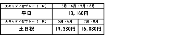 料金テーブル